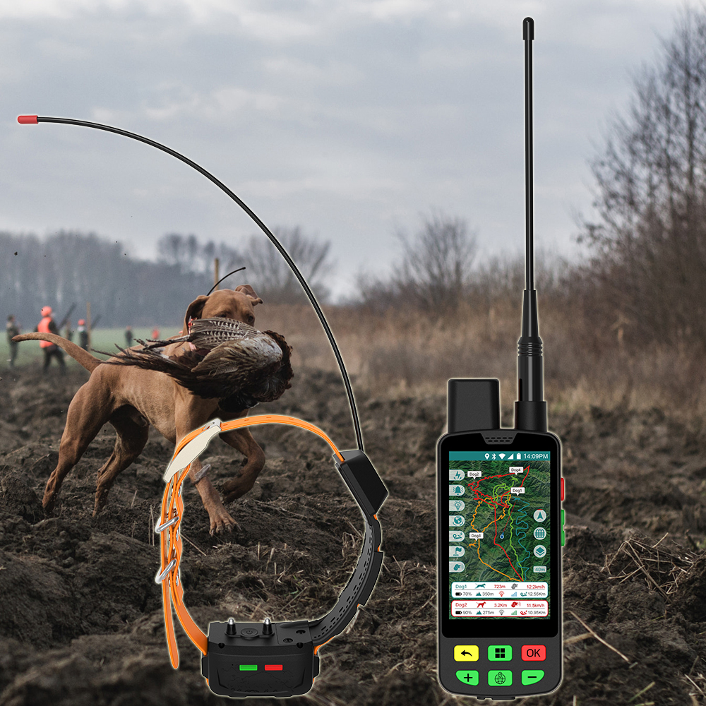 Сверхмощный ошейник для собак с GPS: карта TF расширяемое хранилище + навигация по путевой точке и совместное использование ошейника-ошейника