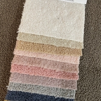 Tissu en polaire Teddy 100% polyester, nouveau style, en gros, tissu en polaire Teddy, tissu bouclé 100% polyester, tissu de canapé en sherpa