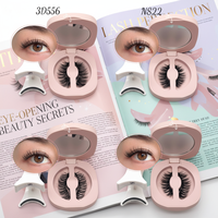 Pestañas Magnéticas de Pelo Sintético de Lujo con Tecnología NUEVA 2026, Curvatura C/D/DD, con Aplicador, Reutilizables, en Caja Nueva