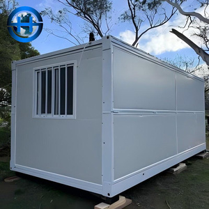 <span class=keywords><strong>Kit</strong></span> de maison modulaire pliable de 20 pieds pour économiser de l'espace, idéal pour studio, bureau ou cabane <span class=keywords><strong>en</strong></span> arrière-cour urbaine - Product Image 4
