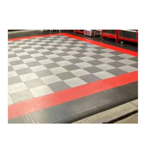 Baldosas de PVC Resistentes al Aceite para Taller, Antiderrames Químicos, Solución Fácil de Limpiar para Talleres de Reparación Automotriz - Product Image 1