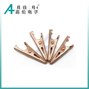 JIALUN 27MM Pure Copper Small Size Alligator Clip For Testing Copper Crocodile Clip