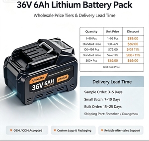Batterie lithium rechargeable BL4050F 6Ah entièrement compatible avec tous les outils électriques sans fil 40V Max, en stock - Product Image 5