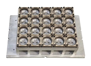 Pet PLA PP 3-4 trạm cốc nhựa/Hộp Ăn Trưa chân không cơ khí thermoforming máy với chức năng đếm - Product Image 6
