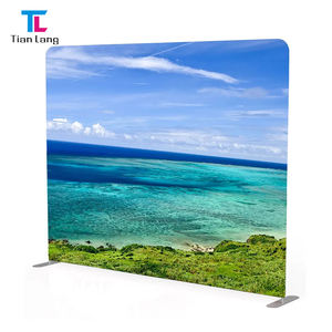TianLang Portable Trade Show Banner Stand LED Wall Portable Publicidad Telón de fondo Tensión Tela Exhibiciones para eventos - Product Image 6