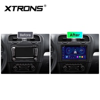 XTRONS 9 pulgadas Octa Core 64GB IPS pantalla EQ DSP múltiples UI Android navegación coche estéreo para Volkswagen/Skoda/SEAT