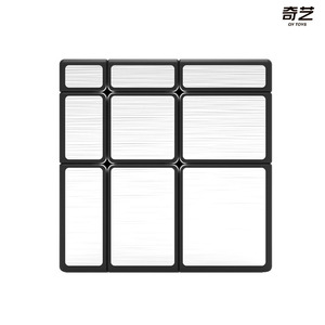 ลูกบาศก์รูบิก Qiyi รุ่น Mirror 3x3 รูปทรงไม่สมมาตร แบบแปะสติกเกอร์ ของเล่นเสริมพัฒนาการสำหรับเด็กและวัยรุ่น ช่วยคลายเครียด - Product Image 4