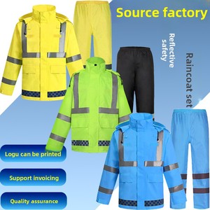 Conjunto de pantalones impermeables de cuerpo completo de alta calidad para actividades al aire libre senderismo suministro directo de fábrica para servicio en carretera del <span class=keywords><strong>aeropuerto</strong></span> - Product Image 6