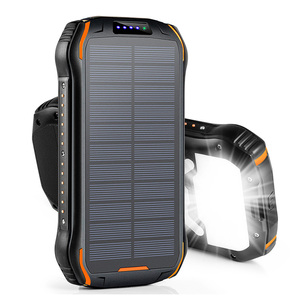 Cargador Inalámbrico para Teléfono I26W, Banco de Energía de <span class=keywords><strong>26800</strong></span> mAh, Carga Solar, Paneles Solares Portátiles - Product Image 1