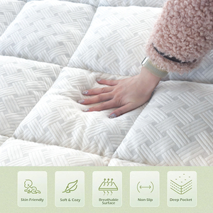 Hypoallergenic <strong>Mattress</strong> <strong>Single</strong> <strong>Bed</strong> Memory Foam <strong>Mattress</strong> <strong>Topper</strong> <strong>for</strong> Home Student Dormitory - Product Image 3
