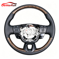 Volant en cuir imitation bois personnalisé pour Toyota Crown nouvelle génération, style amélioré