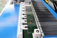 Blue Elephant CNC 1212 ATC 4 * 4ft CNC Routeur CNC ATC linéaire 4 axes avec dispositif rotatif pour armoire/table et pieds de chaise