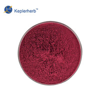 Poudre de jus d'hibiscus soluble séchée par atomisation, poudre d'hibiscus instantanée, fournie directement par l'usine