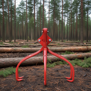 Pinzas para Troncos de 28 Pulgadas con 4 Garras, Equipo de Elevación de Troncos para Manejo de Materiales - Product Image 2