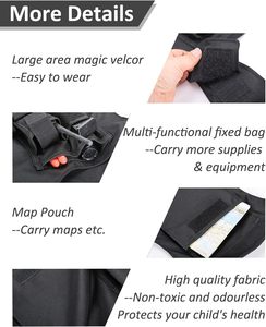 Gilet Tattico Spoir per Bambini, Costume per Ragazzi e Ragazze, Gioco all'Aperto - Product Image 4