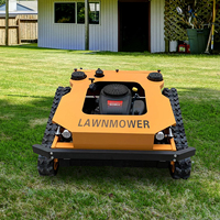Tondeuse rotative industrielle autopropulsée à démarrage électrique, 4 temps, 190 cm³, télécommandée, tondeuse robot automatique