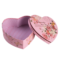 Boîtes en carton personnalisables motif fleur rose 2cm d'épaisseur gaufrage offset impression feuille d'or mate couvercle UV boîte de base emballage
