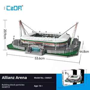 Cada C66021 3638pcs MOC City Architecture Allianz Arena Juventus Football <span class=keywords><strong>Club</strong></span> Briques Jouets pour Enfant Cadeaux Ensembles de Blocs de Construction - Product Image 6