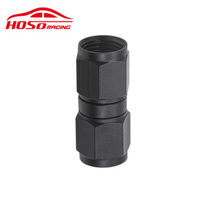 Adaptador de rosca hembra recta de aleación de aluminio Hoso Racing 6AN para modificación de piezas automotrices - Product Image 1
