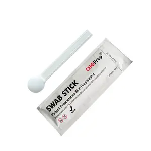 Surgical Medical External Use Pre Inject CHG 70% Isopropyl 2% Chlorhexidine Swab Stick