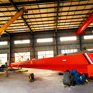 עגורן גשר חשמלי עם עגלה, עגורן גשר חד-קורה 5 10 15 20 טון, גלגלים ניידים, עגורן גשר חשמלי - Product Image 5