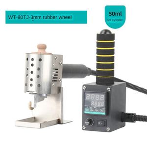 Double-Sided Leather Luggage Rolling Machine Hand Push Hot Melt Glue Coating for Moon <b>Cake</b> Box <b>Book</b> Album Shoe Cementing - Product Image 5