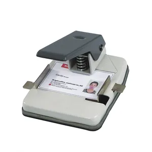 Manual Circle Hole Punch Tool For ID Cards PVC Cards Badge Photos