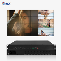 Processeur vidéo 4K 4 entrées 18 sorties : Commutation fluide, ajustement des couleurs adapté aux salles de réunion et aux lieux commerciaux
