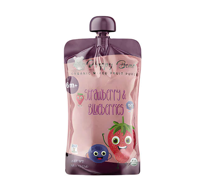 Reusable Stand up Plastic Custom Liquid Fruit Juice Pouch Drink Packaging Spout Pouch Bag Juice Doypack With Spout