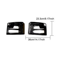 Pour BMW M2 G87 2022 - 2024 Inserts et caches de conduits d'admission d'air avant en carbone préimprégné DRY