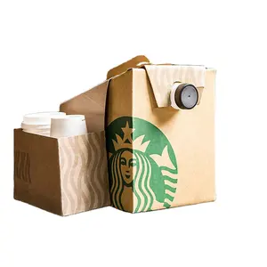 Экологически чистые биоразлагаемые капсулы, упаковка, картонная коробка, упаковка для путешественника, сока, вина, чая, одноразовая упаковочная коробка для кофе