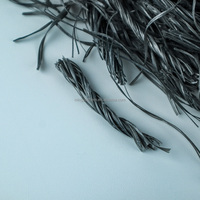 High Tenacity Polypropylene Reinforcing Fiber pp 10-60mm Twisted Fiber Polypropylene Fibre