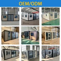 Rumah Kontainer Modern Minimalis Lengkap dengan Perabotan, 2 Kamar Tidur, Hunian Prefabrikasi Modular Mewah dari Kontainer Baja