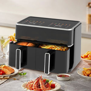 مقلاة هوائية رقمية بصرية مزدوجة المنطقة ذكية عالية الطاقة - Product Image 1