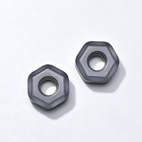 Plaquettes de fraisage revêtues Oerlikon Balzers HNPJ HNPJ0905 HNPJ0905ANSN HNPJ070412 pour coupe rapide et usage intensif
