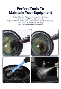 Kit de Limpieza Profesional para Cámaras DSLR y Electrónica Sensible, Paquete de Limpieza con Spray para Lentes y <span class=keywords><strong>Limpiador</strong></span> de Pantalla <span class=keywords><strong>LCD</strong></span> - Product Image 3