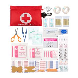 121 шт. изготовленные на заказ дешевые мини Портативная аптечка первой помощи сумка водонепроницаемый медицинская аптечка первой помощи для подарка, женщин, детей - Product Image 2