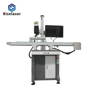 Industrial UV Laser marcação impressão máquina com CCD Camera Automatic Visual Positioning System