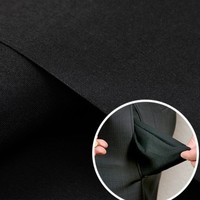 Tissu de doublure en pongé de soie teint 170T multicolore 100% polyester, tissu de doublure en taffetas de viscose, doublure en taffetas d'acétate pour vêtements