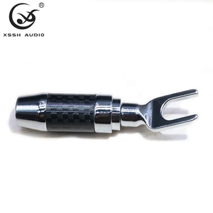 Bộ Chuyển Đổi Càng Cua Loại Y YIVO XSSH Âm Thanh Tự Làm OEM ODM Mạ Đồng Rhodium 9MM Đầu Nối Loa Chuối Đầu Cắm Giắc Cắm - Product Image 6