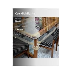 Mantel Elegante y Moderno, Personalizable, Lavable, Ecológico, con Diseño Sólido, para Comedor, Cocina, Bodas, Fiestas, Interiores y Exteriores - Product Image 1