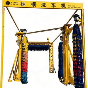 Machine de lavage de bus automatique de type canal GB360, système de nettoyage commercial pour autocars et bus, pour les dépôts de transport et les flottes - Product Image 1