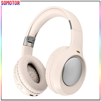 Headset Bluetooth Nirkabel Gaya Retro Audio HiFi Peredam Kebisingan Earphone Olahraga
