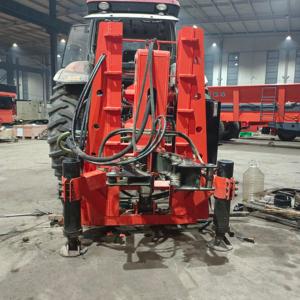 Machine robuste pour l'arrachage des racines d'arbres, montée sur tracteur, pour l'élimination de petits arbres et de souches de buissons - Product Image 6