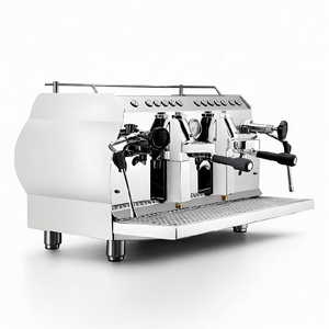 Machine à expresso commerciale de luxe et tendance avec chaudière en cuivre de 11 L et pompe rotative, idéale pour les cafés – Le meilleur équipement - Product Image 1