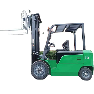 HSLLIFT 2025 nuova condizione <span class=keywords><strong>2.5Ton</strong></span> carrello elevatore elettrico batteria al litio 4 ruote 3M personalizzazione Non Standard alimentato transpallet - Product Image 1