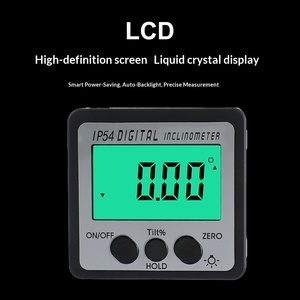 4*90 °   กล่องวัดมุมดิจิตอล IP54 พร้อมไฟแบ็คไลท์ - Product Image 4