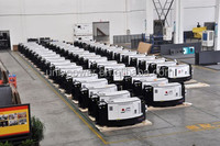 Groupe électrogène diesel silencieux de type Carrier de 15 kW à fixation par clip pour conteneur frigorifique