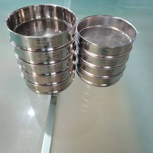 200mm Stainless Steel Sand & Gravel Test Sieve, Soil Aggregate Sieve for Construction Mining Industry - Product Image 6