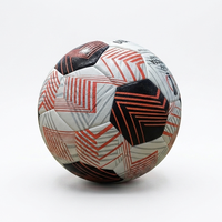 Ballon de football officiel taille 5 en PU de haute qualité pour adultes, prix moins cher, personnalisable, ballon d'entraînement